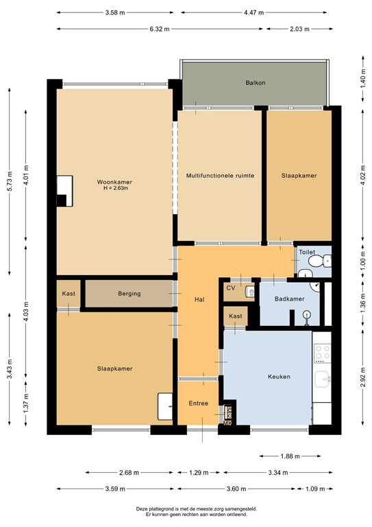 mediumsize floorplan